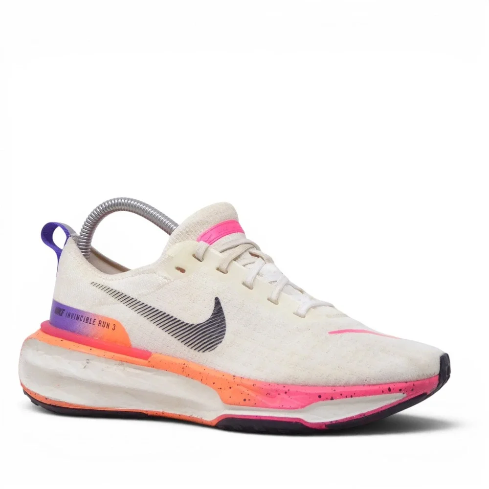 Nike Womens Invincible Run 3 Sail Pink Orange HF5025-100 Size 7.5